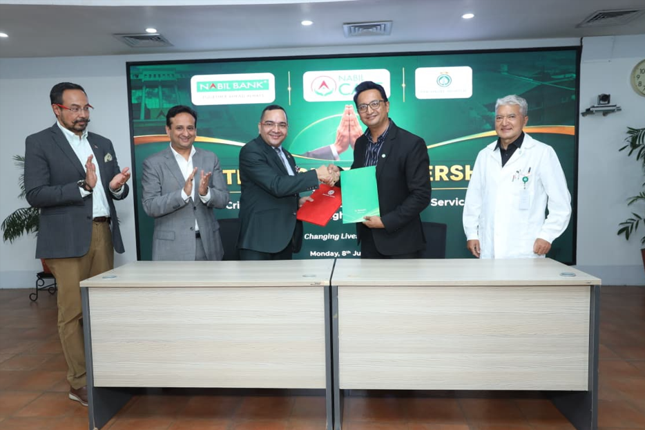 Nabil Bank and Dhulikhel Hospital Sign Rs 60 Million Partnership to Strengthen Essential Health and Rehabilitation Services